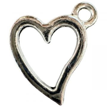 Classic Heart Charm, Pack/12